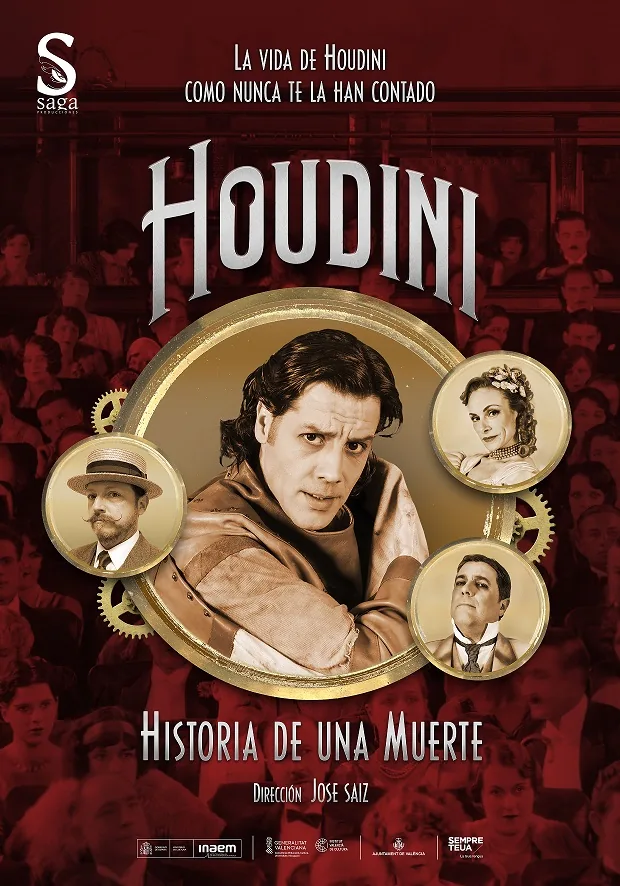 Cartel de Houdini. Historia de una muerte