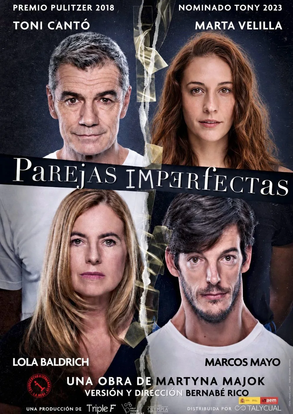 Cartel de Parejas imperfectas