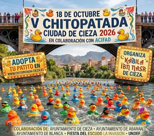 Cartel de V ChitoPatada Ciudad de Cieza 2026